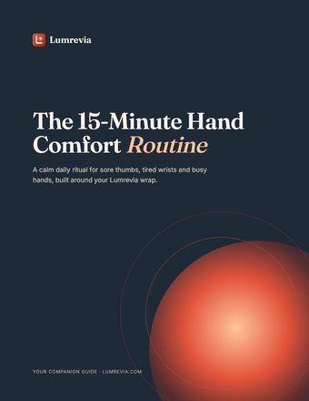 Cover of The 15-Minute Hand Comfort Routine guide